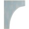 Ekena Millwork 5 1/4"W x 6"D x 8"H Clarksville Wood Vintage Decor Bracket, Driftwood Blue BKTWD05X06X08CVBU - alternate 3